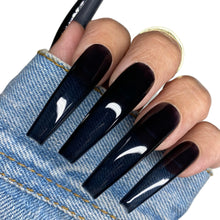 Load image into Gallery viewer, DYMES QUARTZ JELLYZ Gel Polish • BLACK DIAMOND