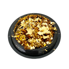 Load image into Gallery viewer, Metallic Chrome Flakes • SO GOLDEN