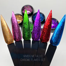 Load image into Gallery viewer, Metallic Chrome Flakes • VIVIDS