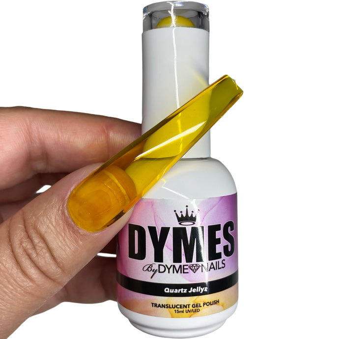 DYMES QUARTZ JELLYZ Gel Polish • LEMONADE