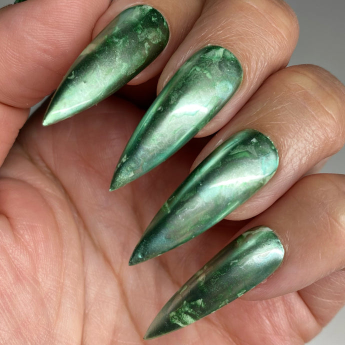 Marble Queen Metallic Inks • JADE (Limited Edition Color)