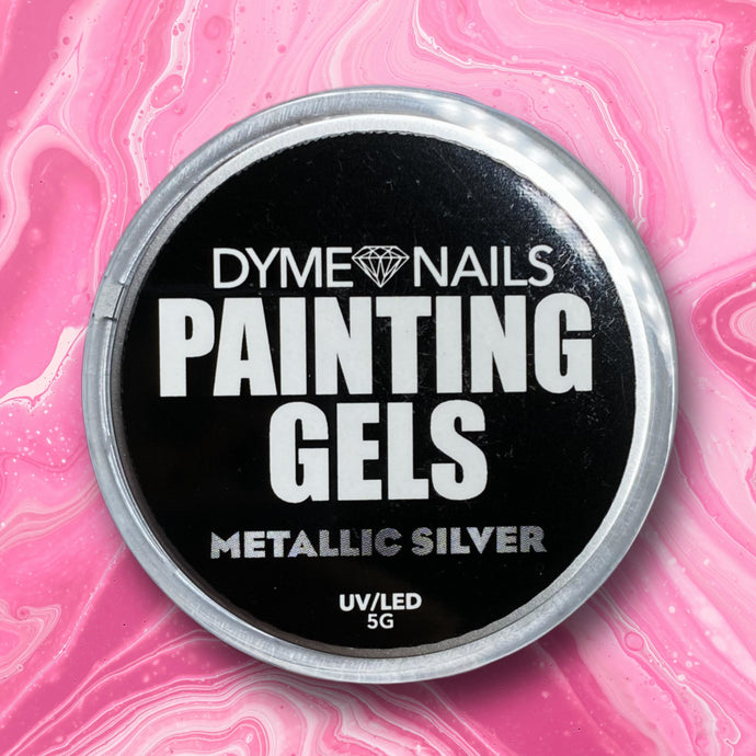 Painting Gels • METALLIC SILVER