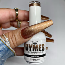 Load image into Gallery viewer, DYMES CAT EYE Gel Polish • LEAVES &amp; LATTES
