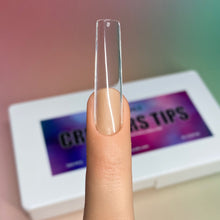 Load image into Gallery viewer, “CREATORS” SOFT GEL EXTENSION TIPS • XL SQUARE
