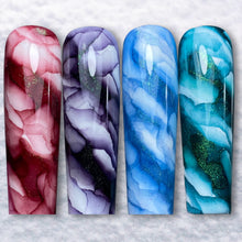 Load image into Gallery viewer, Marble Queen Shimmer Inks • “WINTER’S SPELL” Collection
