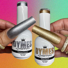 Load image into Gallery viewer, DYMES Gel Polish • METALLIC DUO
